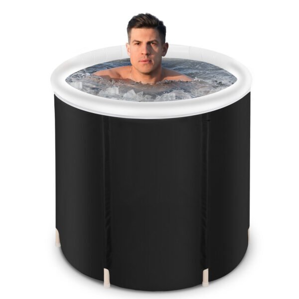 Recovery Ice Tub Foldable Bathtub Outdoor Portable Cold Water Therapy Tub - Image 5
